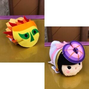 Disney Parks It's A Small World Tsum Tsum Asia and Africa Tsum Tsum Plushes